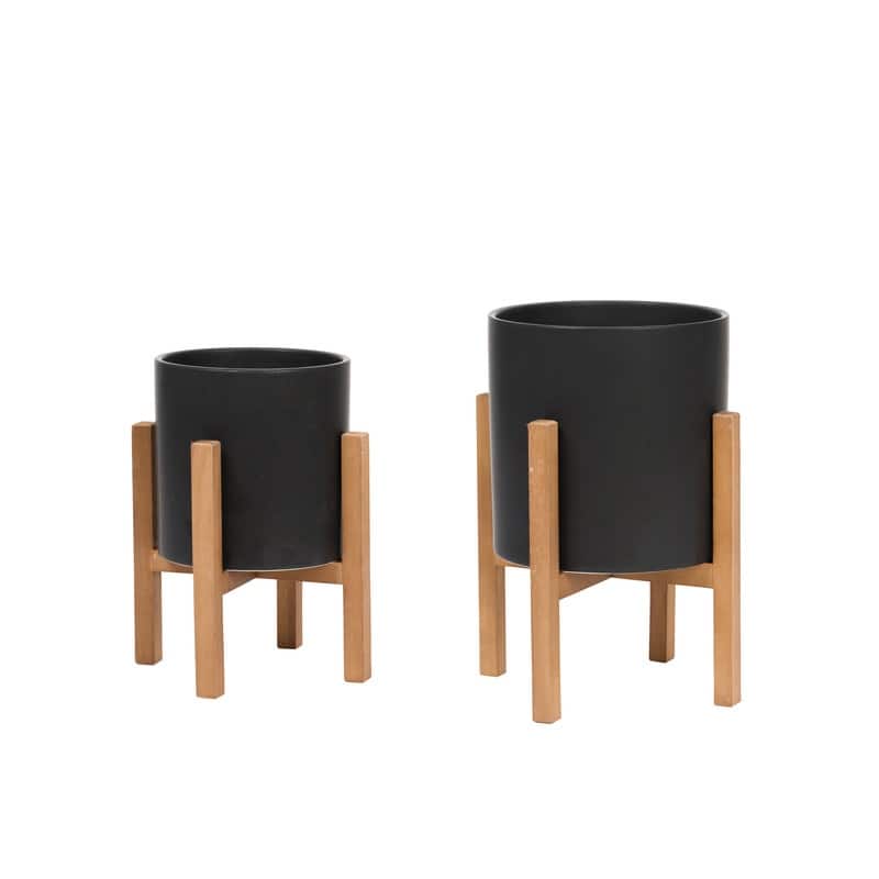 Amara Small Planter Set - 16"H x 11"W