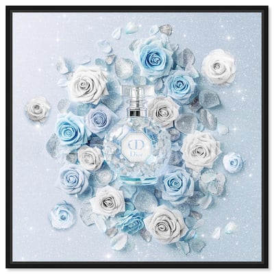 Sparkling Floral Perfume II Canvas by Art Remedy