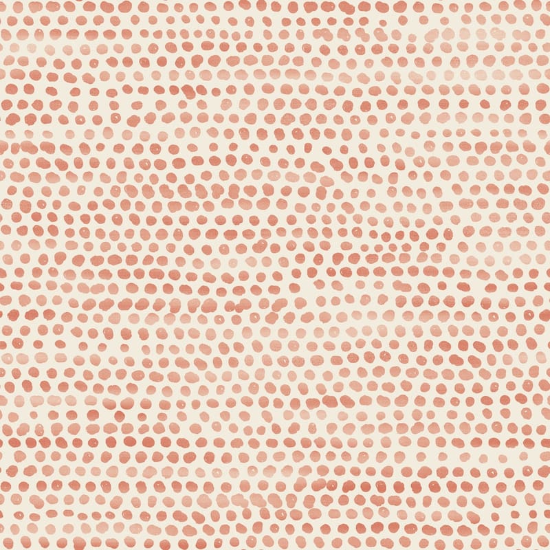 Moire Dots Removable Peel and Stick Wallpaper - Coral