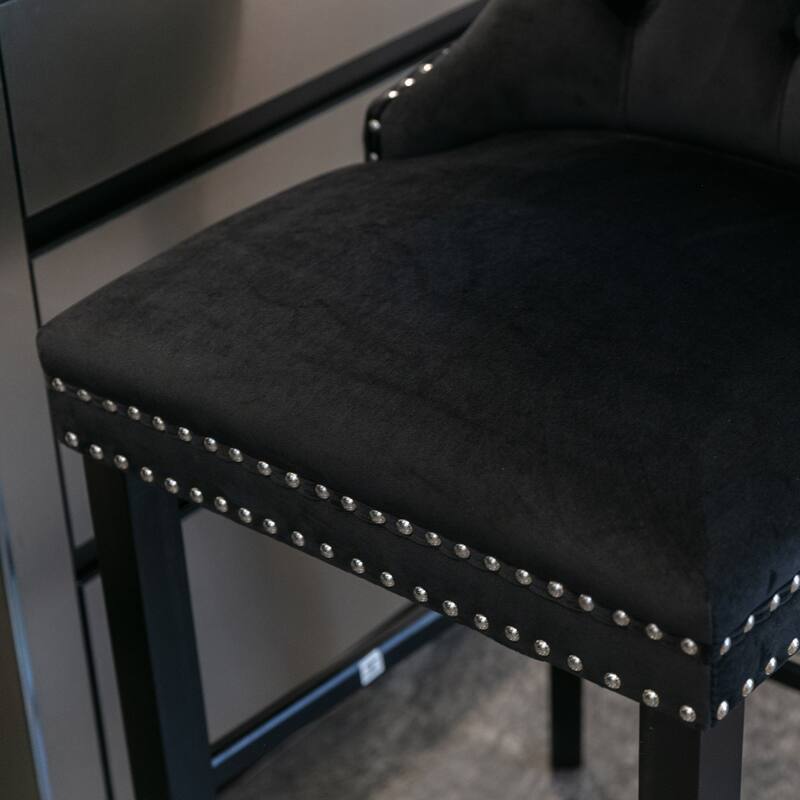 Leisure Style Bar Chairs,Set of 2