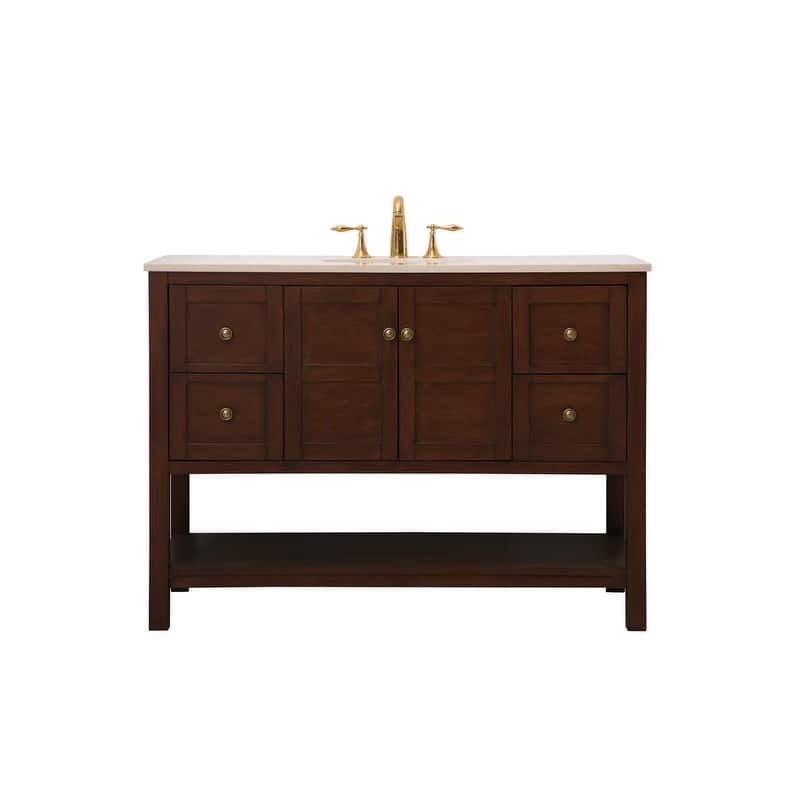 Maddox 48-inch Single Bathroom Vanity Set - 48"L x 21.5"D x 35"H