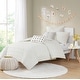preview thumbnail 122 of 124, Intelligent Design Maize Cotton Jacquard Duvet Cover Set with Euro Shams and Throw Pillows