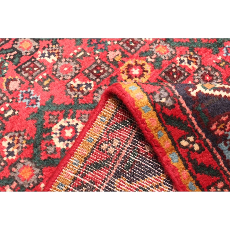 ECARPETGALLERY Hand-knotted Andelz Red Wool Rug - 2'9 x 9'10