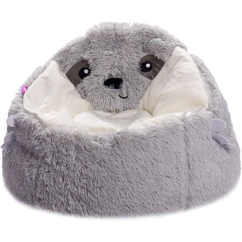 Bean Bag, Soft and Cozy Animal Bean Bag Chair - Child Proof Closure