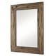 preview thumbnail 4 of 3, Uttermost Rennick Rustic Wood Mirror - 36"x 48"