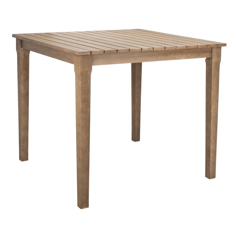 SAFAVIEH Couture Mozelle Patio Bar Table. - 44" x 44" x 38.6" - 44Wx44Dx39H