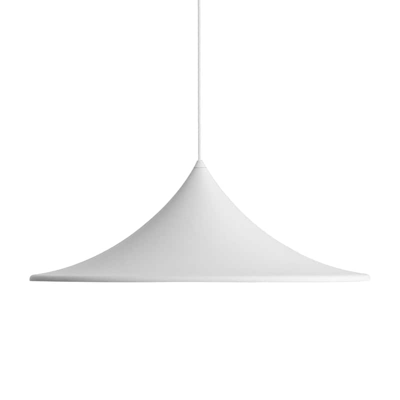 Golden Lighting Vistara 1-light 20in Pendant in Sand White