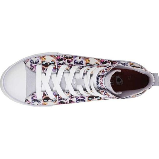 Shop Skechers Women S Bobs Utopia Smh High Top Sneaker Lavender