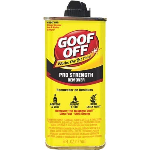 Shop William Barr 6oz Goof Off Remover Fg661 Unit Each Free