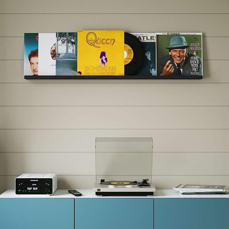 Wallniture 46" Floating Shelves for Wall, Picture Ledge (Set of 4)