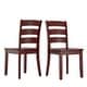 preview thumbnail 1 of 11, Wilmington II Wood Dining Chairs (Set of 2) by iNSPIRE Q Classic Antique Berry