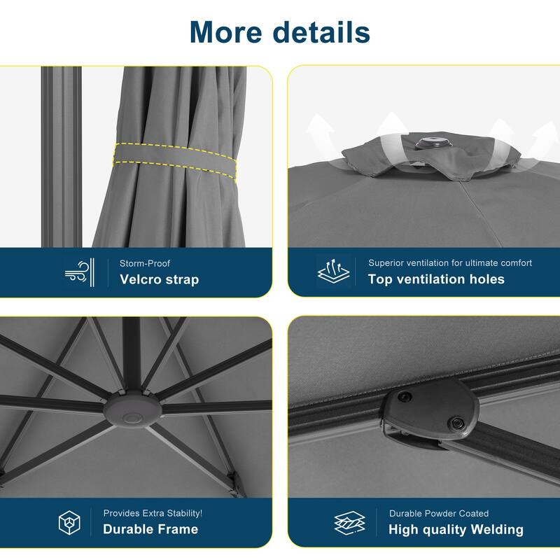 Outdoor 10FT Patio umbrella for Garden