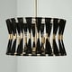 preview thumbnail 4 of 20, 6-light Modern Boho Hand-wrapped Woven Chandelier Natural Ivory Rope Fabric Drum Pendant Light