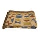 Home&Manor Handcrafted Wool & Cotton Throw Blanket - Bed Bath & Beyond ...