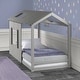 preview thumbnail 23 of 27, Distressed Rustic Twin House Floor Bed