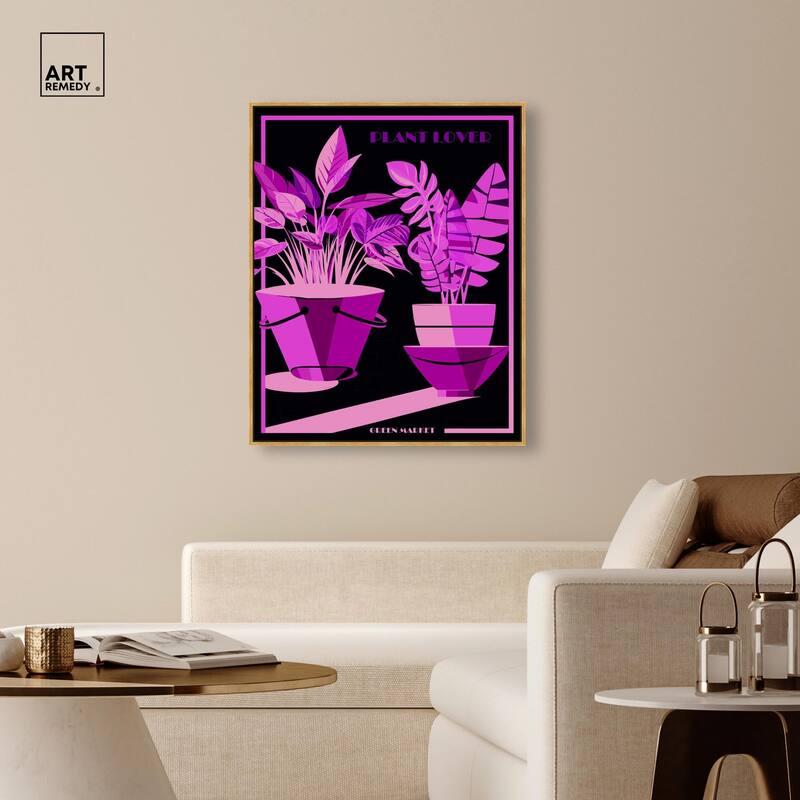 Plant Lover Canvas by Art Remedy