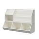 preview thumbnail 13 of 18, Ameriwood Home Tyler Kids Extra Large Book and Toy Storage Organizer, Black Oak