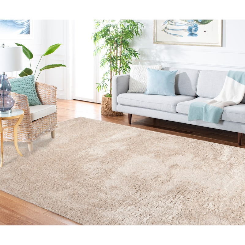 Martha Stewart by SAFAVIEH Handmade Shag Miljonka 1.8-inch Thick Rug