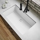 preview thumbnail 11 of 15, Karran Undermount 32.5 in. Large Single Bowl Quartz Kitchen Sink