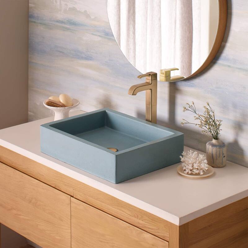 Native Trails Nipomo 19-1/2" Single Basin NativeStone Bathroom Sink