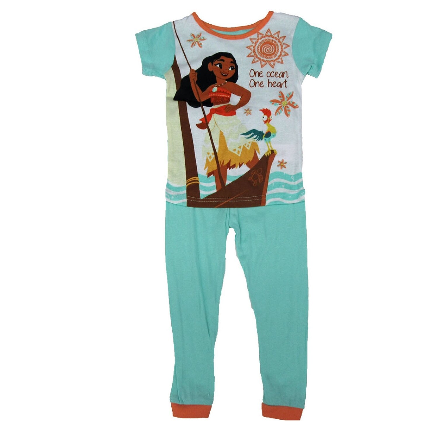 moana baby pajamas