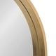 preview thumbnail 92 of 97, Kate and Laurel Travis Round Wood Accent Wall Mirror