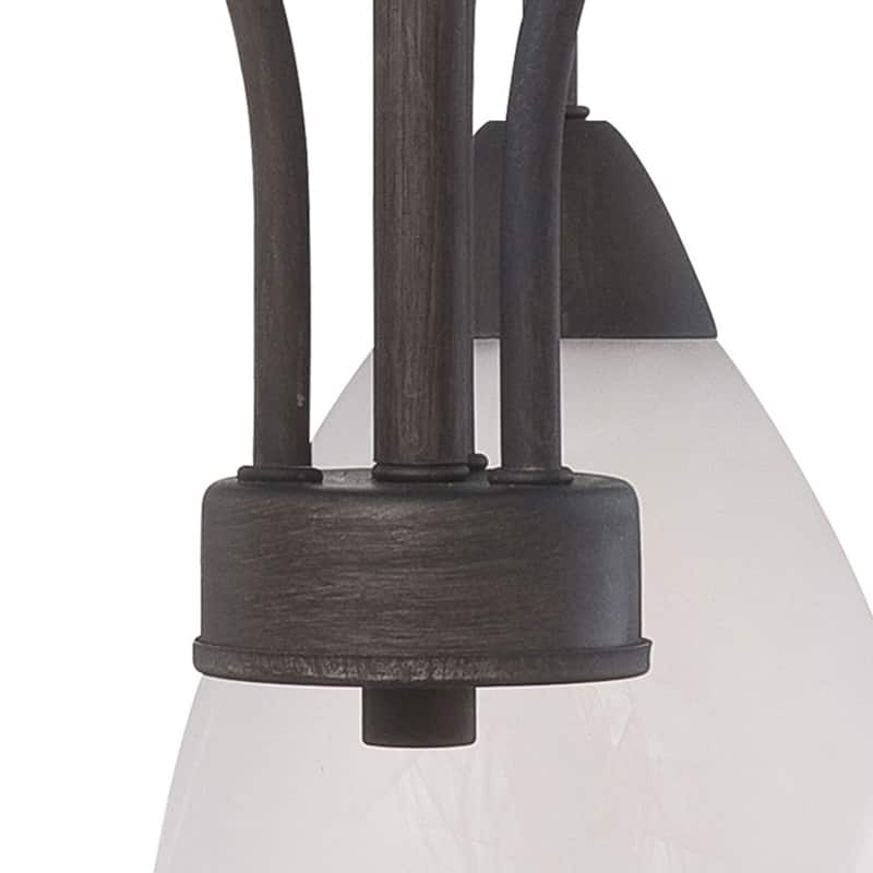 Tia 17.75-inch Wide 3-Light Chandelier in Matte Nickel - 17.75in W x 17.75in D x 14in H