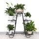 preview thumbnail 5 of 12, 6 Tiers Metal Flower Pot Plant Stand Balcony Floor Standing Shelf