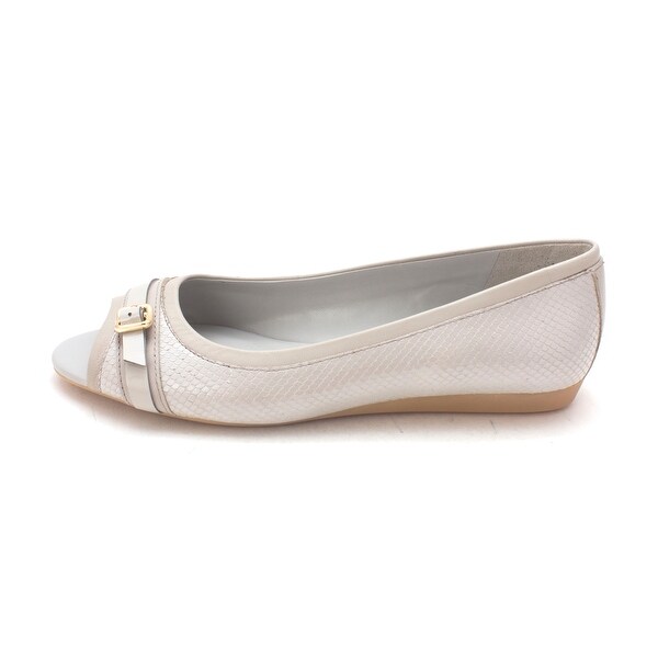 cole haan open toe flats