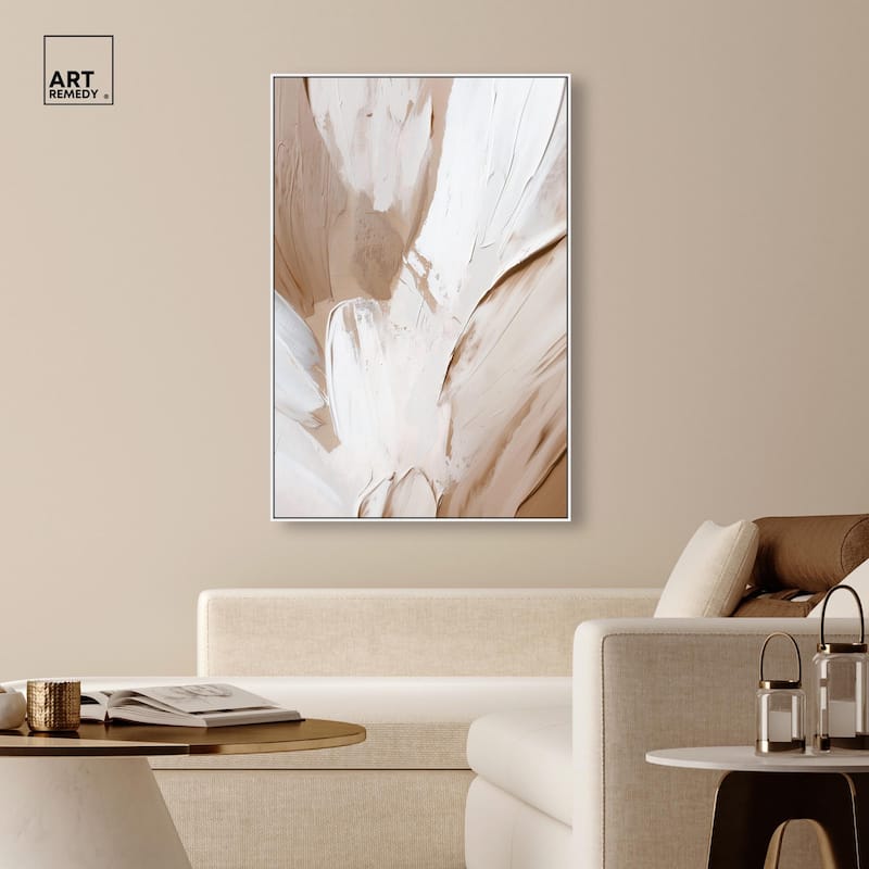 Fawn and Frost Canvas by Art Remedy
