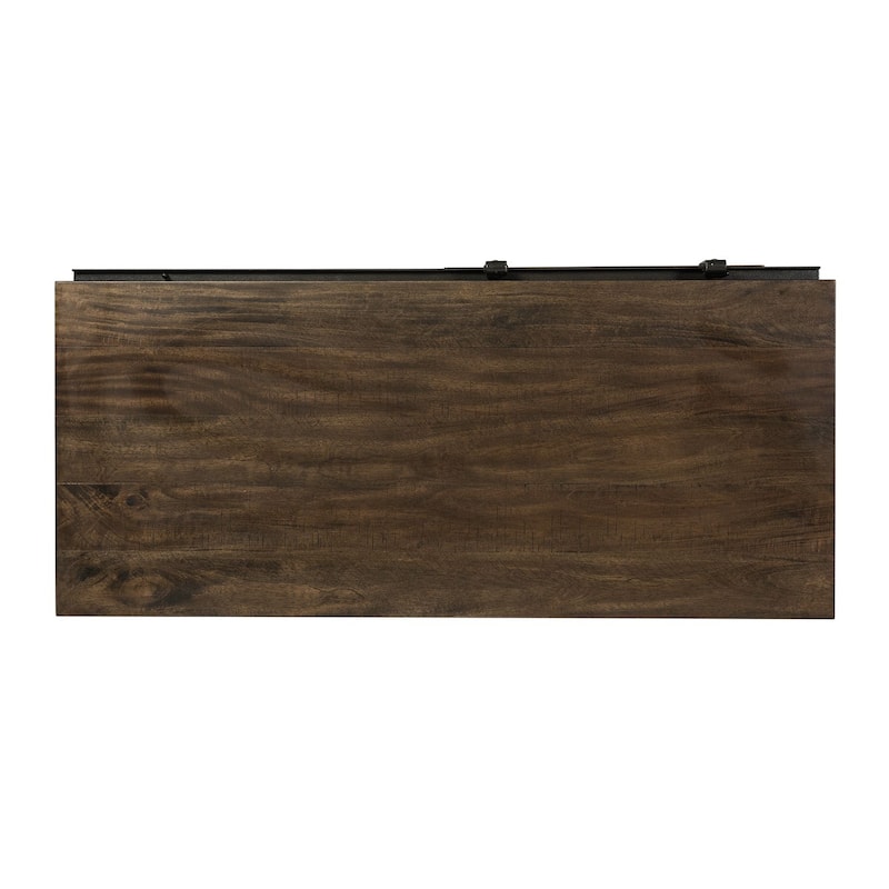 Thornwood Hills Rock Beaten Grey Sliding Door Chest