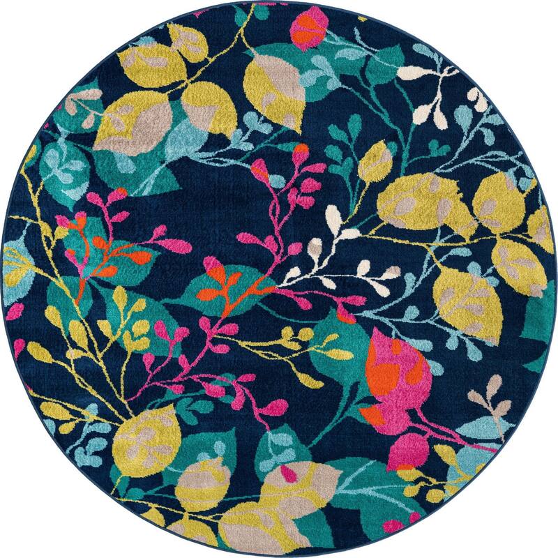 Contemporary Chorisia Collection Area Rug