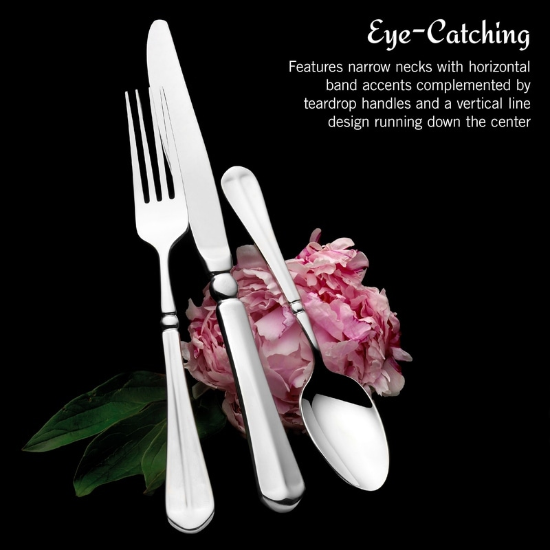 Mikasa French Countryside 65-Piece Flatware - Bed Bath & Beyond