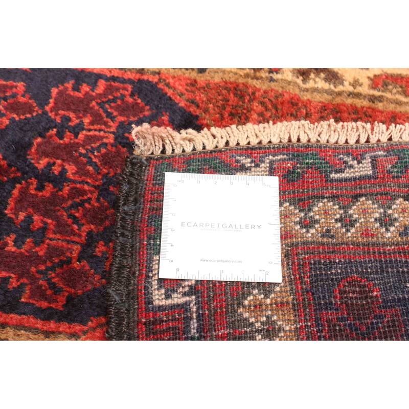 ECARPETGALLERY Hand-knotted Teimani Dark Navy Wool Rug - 2'10 x 4'9