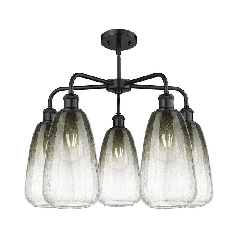 Innovations Lighting Endless Possibilities Ballston - Brookhaven Almond - 5 Light 25" Stem Hung Chandelier