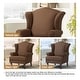 preview thumbnail 36 of 119, 31" W Modern Upholstered Linen Wing Back Accent Chair with Rolled Arm