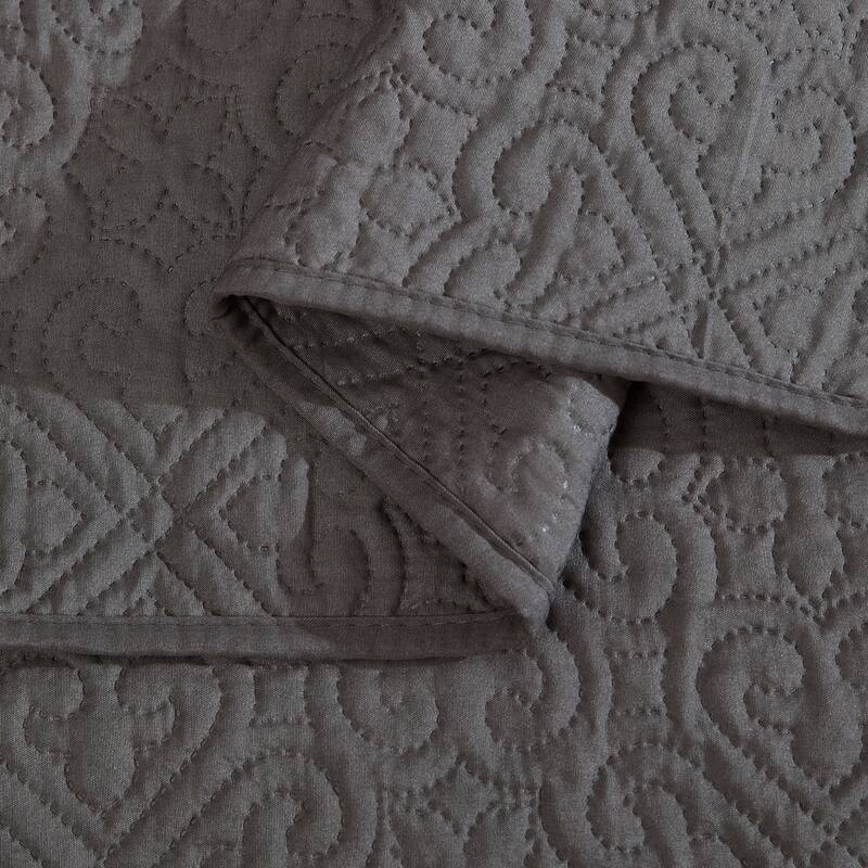 HLC.ME Lorenzo - 3 Piece Size Quilt Set, Lightweight Bedspread Coverlet Set.