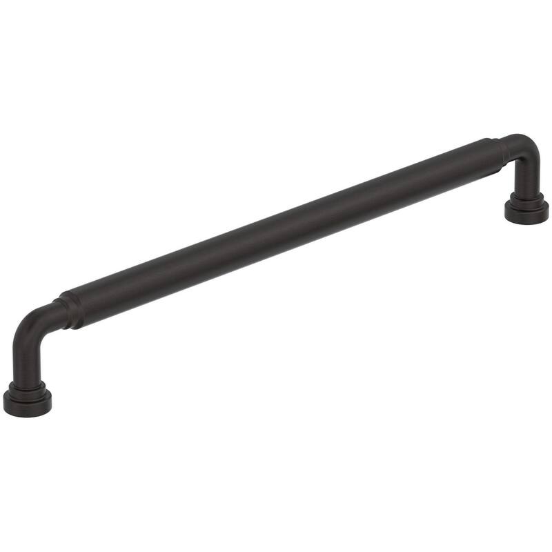 Amerock BP37667 Coble 10-1/16" Center to Center Smooth Handle Cabinet - Oil Rubbed Bronze