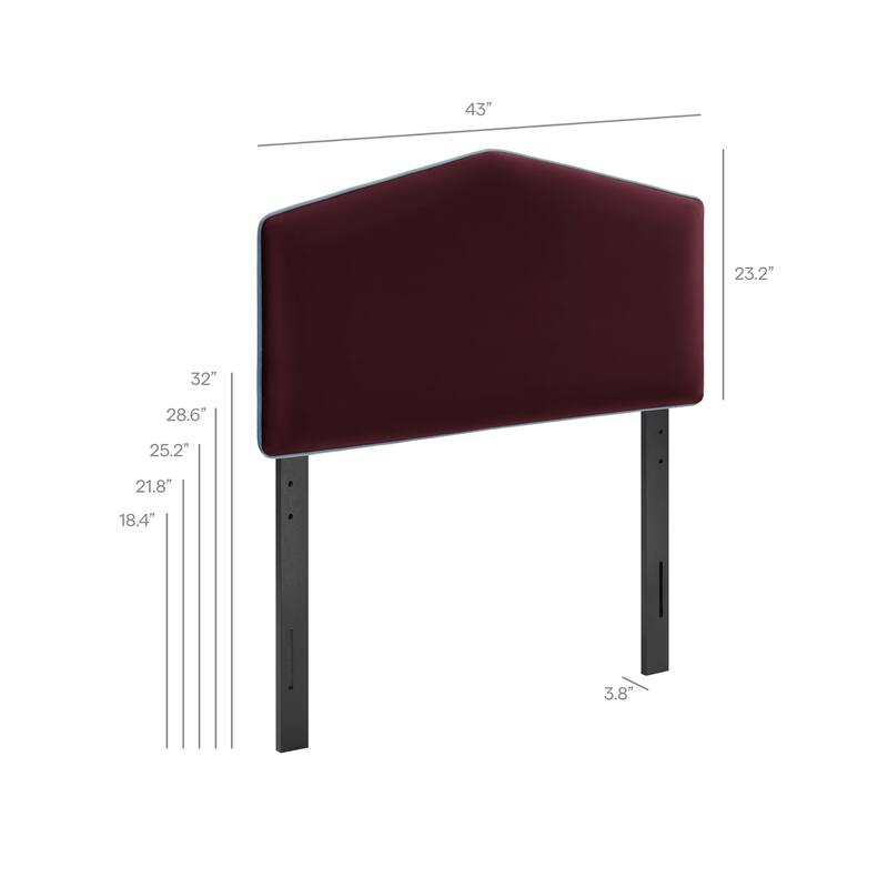 Cosette Performance Velvet Headboard