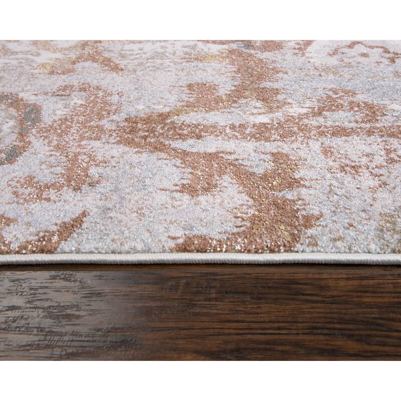 Alora Decor Lavish Circles Transitional Rug