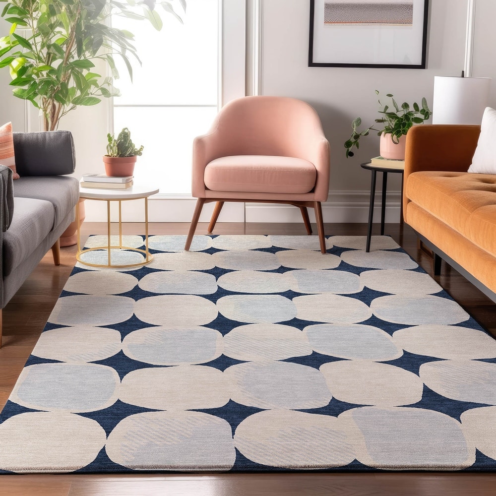 Premium Washable Super Soft Mid Century Modern Mayfield Rug