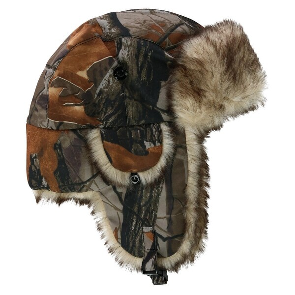 camo aviator hat