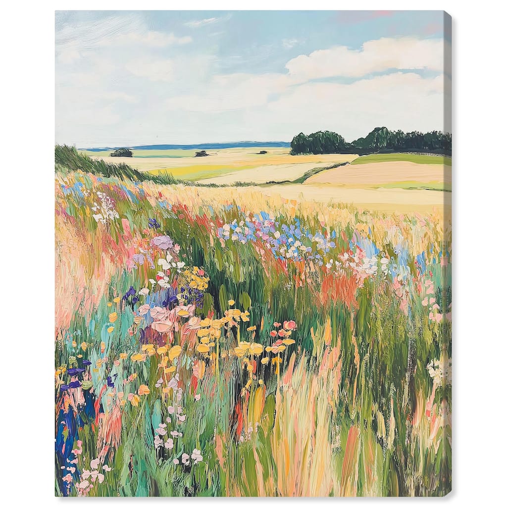 Open Field I Canvas by Art Remedy, Gallery Wrapped