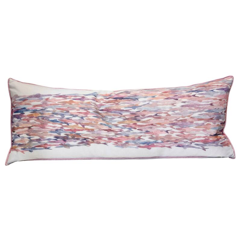 StyleCraft Norman Wyatt Home - Summer School - Designer Down Filled Pillow - 14 x 36 x 6