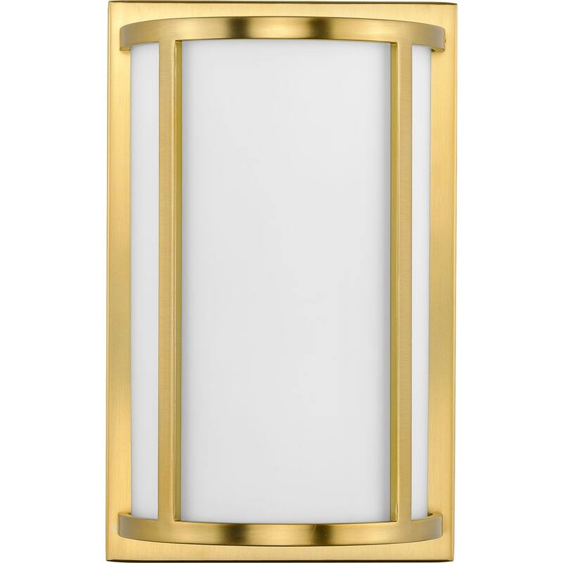 Parkhurst Collection Two-Light Brushed Bronze Etched Glass New Traditional Wall Sconce - 7.5 in x 4 in x 12 in