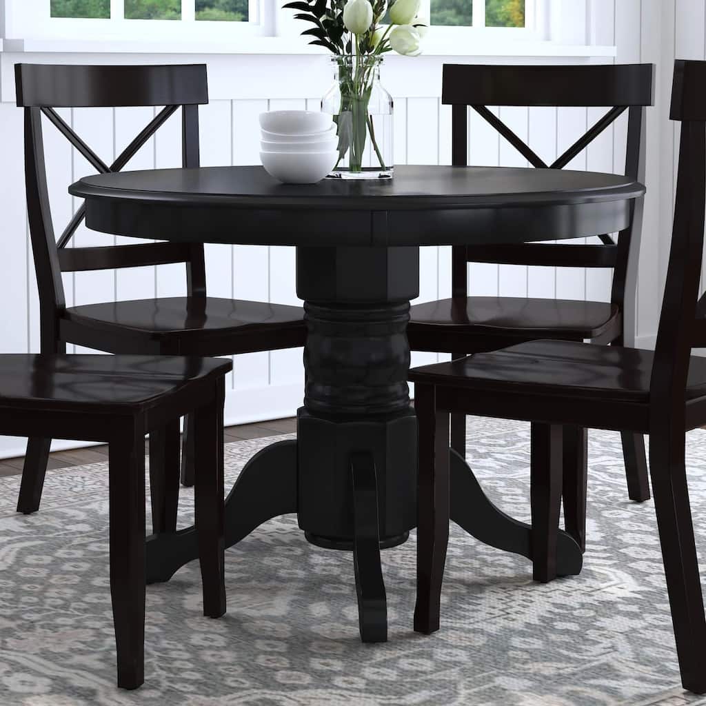 Homestyles 42" Round Pedestal Dining Table (Table Only)