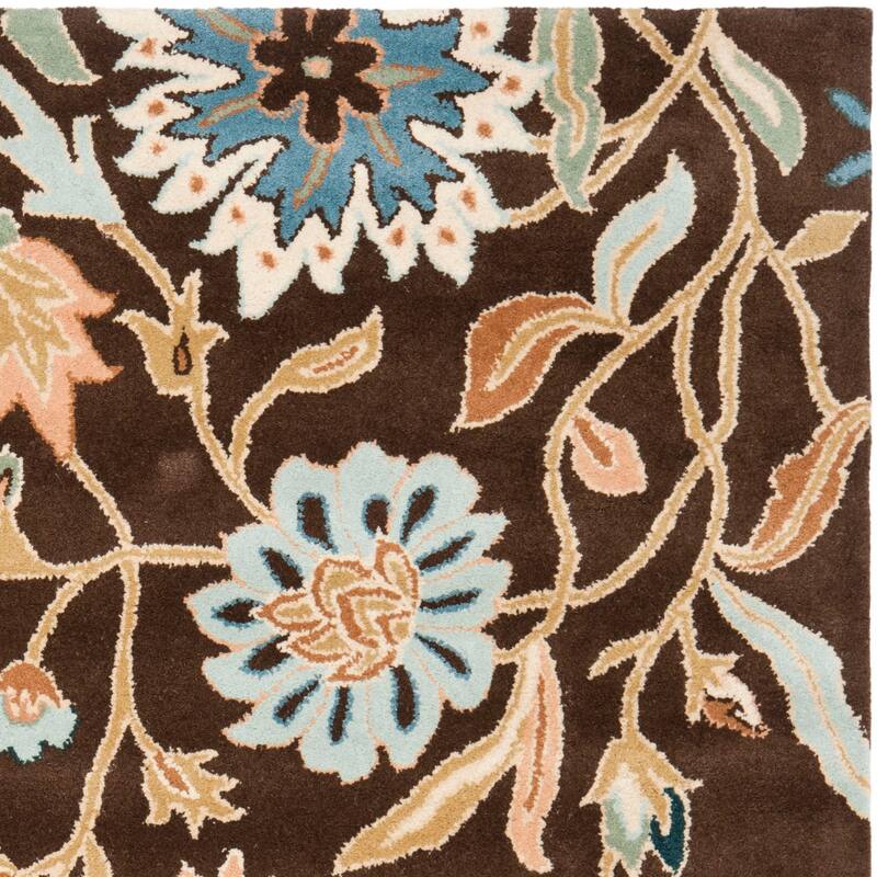 SAFAVIEH Handmade Jardin Dafne Country Floral Wool Rug