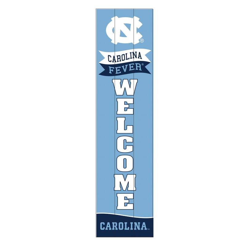 47" Porch Leaner Welcome Wall Sign, University of North Carolina
