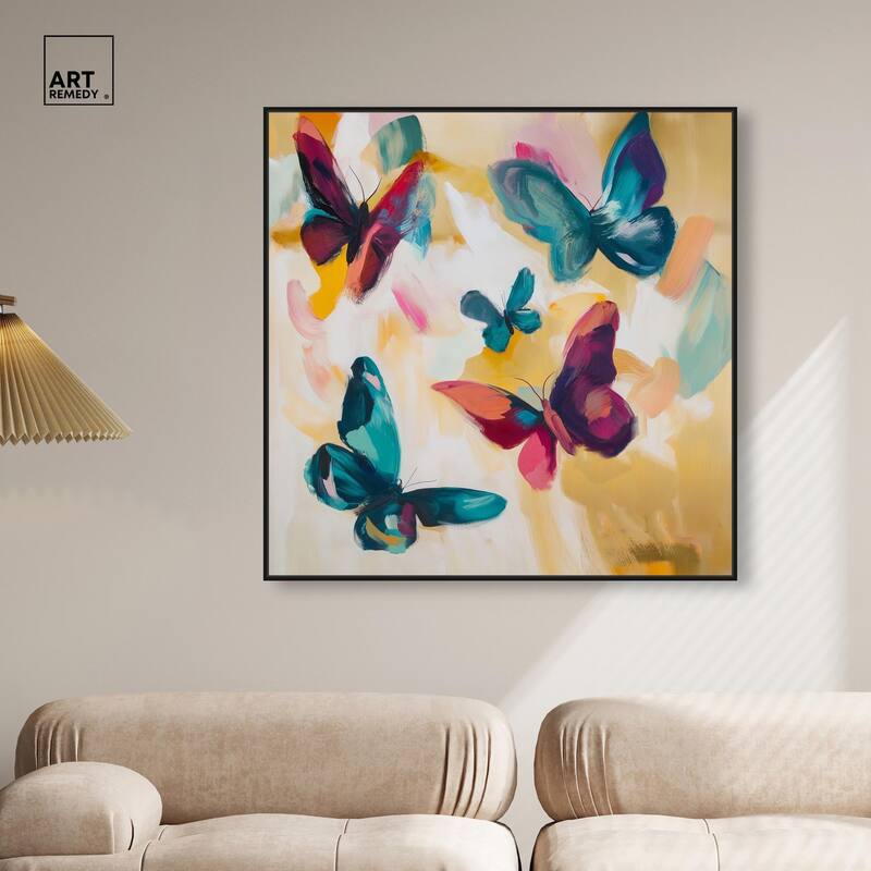 Wings in Waltz I Canvas by Art Remedy