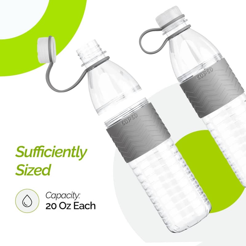 Copco Hydra Resuable Water Bottle 2 Pack - 20 oz each